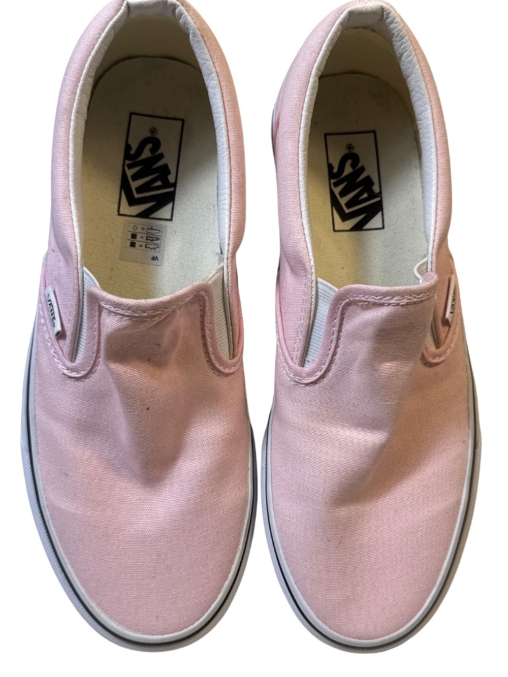 Vans Classic Slip-On Canvas Sneakers Light Pink Women's 9 EU 40